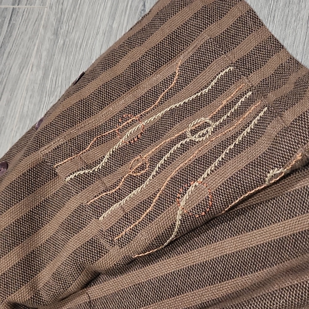 Unique Reversible Unisex Patchwork Enbroidered Bo… - image 6